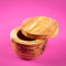 Zout-/kruidenpot-4006528058574 zout-/kruidenpot, hout, 9,5 cm