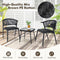 Coast 3-Delige Loungeset - Rotan - Sneldrogend Schuim - Gemêleerd Bruin