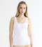 Sloggi Pur Comfort - Tanktop Dames - GOTS-gecertificeerd katoen - Wit