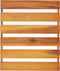 vidaXL - Schappenkast - inklapbaar - 3-laags - 43x31x63 - cm - acaciahout - bruin