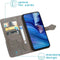 iMoshion Hoesje Geschikt voor Xiaomi Redmi Note 10 (5G) Hoesje Met Pasjeshouder - iMoshion Mandala Bookcase - Grijs