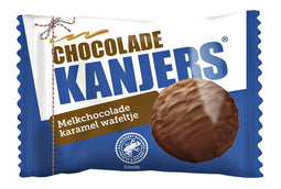 Kanjers - Koeken kanjers mini chocoladewafels 13gr