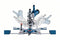 Bosch Professional GCM 305-254 D - Afkortzaag - 1500 Watt - 254 mm zaagblad - 2x steun - stofzak