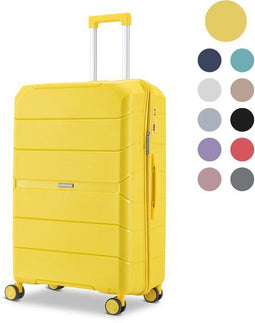 SC Urban Adventurer - 20-inch Handbagage Koffer - Lichtgewicht 44L - Geel