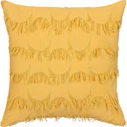 AGASTACHE - Sierkussen set van 2 - Geel - 45 x 45 cm - Polyester