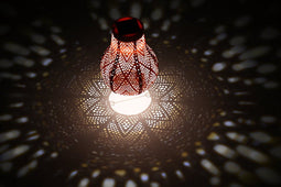 Lumiz Solar Tuinverlichting - Tuinverlichting op zonne energie - Tuinverlichting - Buitenlampjes - Tuinverlichting op zonneenergie - Buitenverlichting - Buitenlamp - Decoratie - Ikat Bulb - 16 cm - Oranje