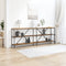 vidaXL - Console - Tafel - Oud - Hout - 200x30x75 - cm - Engineered - Hout - en - Staal