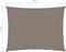 vidaXL - Zonnescherm - rechthoekig - 4x6 - m - oxford - stof - taupe