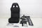Playseats Evolution Black - Racingstoel - Hoogwaardige lederen look - Zwart