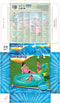 Bestway 6′2'' x 63'' x 34''/1.88m x 1.60m x 86cm Seahorse Sprinkler Pool