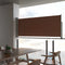 vidaXL - Tuinscherm - uittrekbaar - 80x300 - cm - bruin