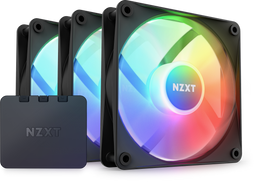 NZXT F120 RGB Core - Ventilator - 120mm - 3x (Triple Pack) - Zwart