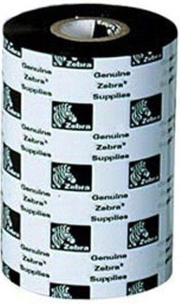 Zebra 2300 - Wax Thermal Ribbon 131mm x 450m - Zwart