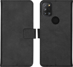 iMoshion Hoesje Geschikt voor Alcatel 3X (2020) Hoesje Met Pasjeshouder - iMoshion Luxe Bookcase - Zwart