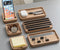 Oakywood OakyBlocks Pen Tray - Massief Eikenhout - Pennenhouder voor Modulaire Magnetische Bureau Organiser