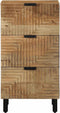 vidaXL - Dressoir - 40x33x75 - cm - massief - mangohout - bruin