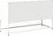 vidaXL - Tv-meubel - 100,5x39x60,5 - cm - staal - wit