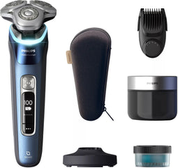 Philips i9000 Prestige - Elektrisch scheerapparaat Wet&Dry - SkinIQ - Blauw