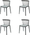 Windson Stapelstoel Groen - SET VAN 4