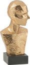 J-Line decoratie Buste Geometrisch - polyresin - goud