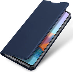 Dux Ducis Skin Pro Xiaomi Redmi Note 10 Pro Hoesje Book Case Blauw