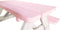 SenS-Line - Kindertafel Minnie Roze/Wit - Picknicktafel Voor buiten - L 90 x B 90 x H 55 cm - FSC 100 % Grenenhout