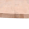 vidaXL - Tafelblad - rond - Ø60x4 - cm - massief - beukenhout