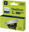 Philips OneBlade 360 Blade - Vervangmesjes - 12.000 bewegingen per minuut - (2 stuks)