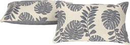 Kussenhoes Alexandra House Living Ordesa Blauw 30 x 50 cm 30 x 1 x 50 cm 2 Stuks