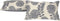 Kussenhoes Alexandra House Living Ordesa Blauw 30 x 50 cm 30 x 1 x 50 cm 2 Stuks