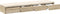 vidaXL - Ligbeden - in - Sonoma - Eik - - - 135 - x - 36.5 - x - 16.5 - cm - - - Gemaakt - van - samengesteld - hout