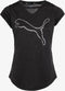 PUMA Heather Cat - Fitness Shirt Dames - dryCELL - Puma Black Heather