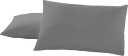 Kussensloop Alexandra House Living Titanium 50 x 80 cm (2 Stuks)