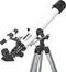 Nedis Telescoop - Diafragma: 70 mm - Brandpuntsafstand: 700 mm - Finderscope: 5 x 24 - Maximale werkhoogte: 125 cm - Tripod - Wit / Zwart