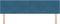 vidaXL - Hoofdbord - met - knopen, - Donkerblauw, - 180 - cm, - Fluweel