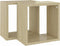 vidaXL - Wandschappen - kubus - 2 - st - 26x15x26 - cm - sonoma - eikenkleurig