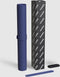WURK Bureau Onderlegger - Professioneel Kunstleer - Muismat XXL met Kabel Clip - 120x60cm - Blauw
