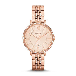 Fossil Jacqueline ES3546 - Polshorloge - 36 mm - Rosékleurig