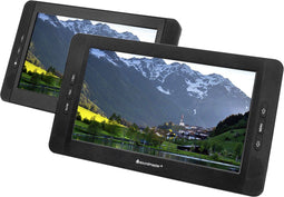 Soundmaster PDB1850SW - Portable DVD-speler - 2 x 10,1" LCD-schermen (2 stuks)