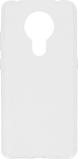 Hoesje Siliconen Geschikt voor Nokia 5.3 - Softcase Backcover smartphone - Transparant