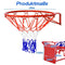 Coast Basketballring - Staal - Ø 45cm - Stevig en Weerbestendig - Rood-Wit-Blauw