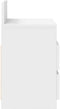 vidaXL - Nachtkastjes - 2 - st - met - 2 - lades - 40x33x60 - cm - wit
