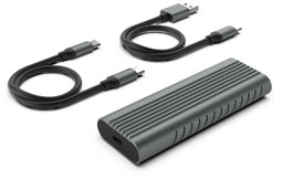 Ewent EW7025 - Externe M.2 NVMe SSD Behuizing - USB-C 3.2 Gen2 - Grijs