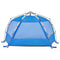 vidaXL - Strandtent - 3-persoons - waterdicht - snelontgrendeling - azuurblauw