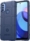 imoshion Hoesje Geschikt voor Motorola Moto E40 / Moto E30 / Moto E20 Hoesje Siliconen - imoshion Rugged Shield Backcover - Blauw