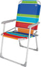 Eurotrail Béziers - Campingstoel - Opvouwbaar aluminium frame - Multicolor