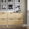 SoBuy FSR100-N - Schoenenkast - 8 Planken - Naturel Hout
