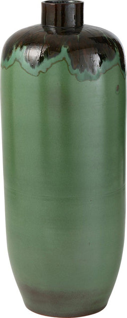 J-Line vaas Aline - keramiek - groen - large - 89 cm hoog