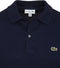 Lacoste Classic Fit Piqué Polo - Heren - Slim-Fit - Donkerblauw (S)