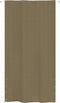 vidaXL - Balkonscherm - 140x240 - cm - oxford - stof - taupe